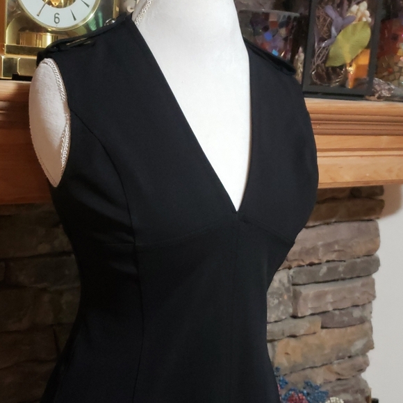 ⚡️Sale⚡️BURBERRY SLEEVELESS FITTED DRESS Sz 10/12/14👇 - Picture 5 of 16